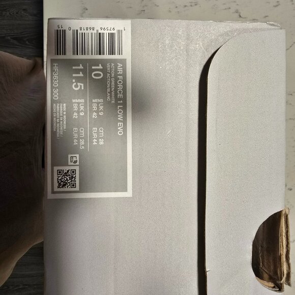 NEW Nike Air Force 1 Low Evo 'Action Green' Men's Size 10 HF3630-300 - Picture 8 of 13